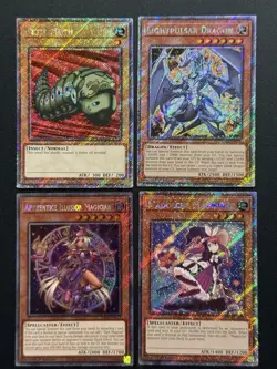 2025 YUGIOH RA04 PLATINUM SECRET RARE PETIT MOTH NM BONUS SET - Image 1