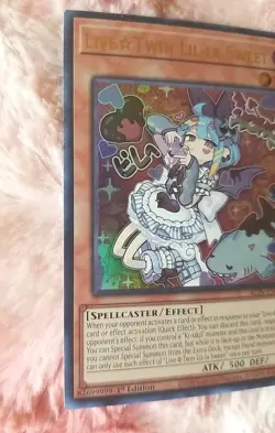Yu-Gi-Oh! Live Twin Lil-la Sweet ALIN-EN028 Alliance Insight 1st Edition - Image 2