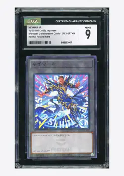 Yu-Gi-Oh CGC 9 Neymar JR Normal Parallel Rare 2025 EFC1-JPTKN EFC1 Japanese - Image 1