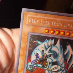 Blue-Eyes Toon Dragon MRL-000 Magic Ruler Unlimited ( DAMAGED) - Image 3