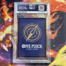 One Piece Pillars of Strength TCG Zeff OP03-047 Alternate Art Rare PSA 10 - Image 2