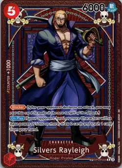 Silvers Rayleigh (SP) OP09-005 Rare A Fist of Divine Speed One Piece - Image 1