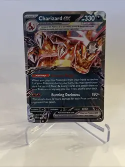Pokemon TCG Scarlet & Violet CHARIZARD EX 196 SVP Promo Cards Holo - Image 1