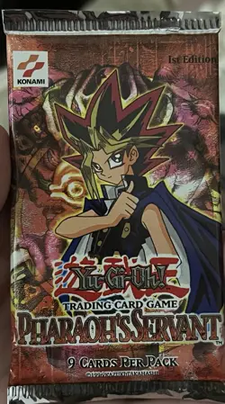 Yu-Gi-Oh! TCG 1st Edition Pharaoh’s Servant 9 Card Set - Image 1