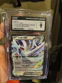 CGC 9 GEM MINT Lugia Ex 017/034 HOLO RARE Classic Collection Pokemon Card - Image 1
