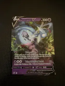 Hatterene V 065/159 - Crown Zenith - Ultra Rare Holo Pokemon Card Near Mint - Image 1