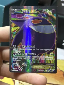 Gengar EX 114/119 XY Phantom Forces 2014 Full Art Holo Rare Pokemon Card TCG - Image 3