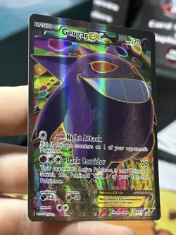 Gengar EX 114/119 XY Phantom Forces 2014 Full Art Holo Rare Pokemon Card TCG - Image 5
