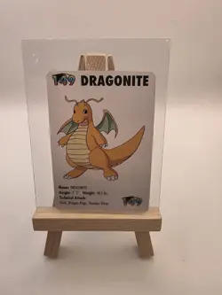 Pokemon Dragonite 149 Mini Card 1998 Applause Nintendo KFC Promo Vintage - Image 1