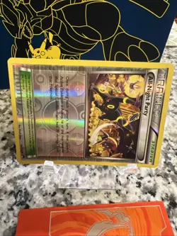 2016 Pokemon ALL-NIGHT PARTY Breakpoint REVERSE HOLO Umbreon XY Card 96/122 - Image 3