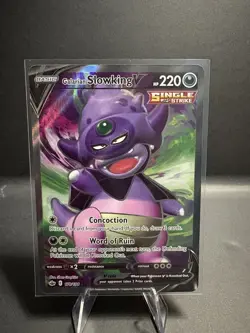 Galarian Slowking V - 178/198 - Pokemon Chilling Reign Full Art Rare Card NM - Image 1
