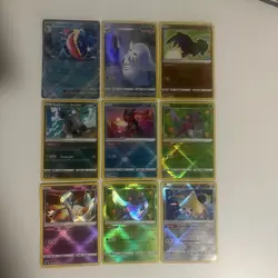Lot of 9 Ultra Rare Holofoil Pokemon Cards Good Condition - Image 1