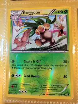 Exeggutor XY - Roaring Skies #2/108 Rev Holo Uncommon Tcg Pokemon Card NM/B - Image 1