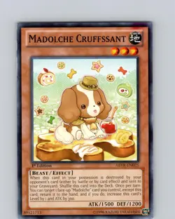 Yu-Gi-Oh TCG Madolche Cruffssant ABYR-EN025 1st Edition Common Card LP - Image 1