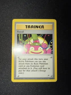 RECALL - Gym Heroes Set - 116/132 - Uncommon - Pokemon Card TCG - Image 1