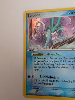 Suicune 4/17 Pop Series 2 Non Holo Pokemon Card 2006 - Image 5