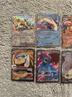 Pokemon Destined Rivals & JTG + SSP Lot Of 8 Ex / IR / Full Art Cards NM - Image 2