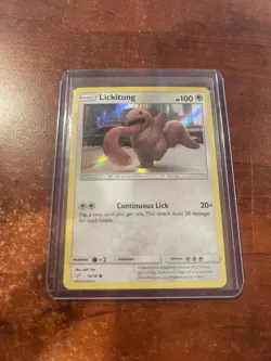 Lickitung Holo Rare 16/18 Card Pokemon TCG 2019 Detective Pikachu - Image 1