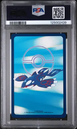 2003 POKEMON SAPPHIRE VERSION PLAYING CARDS 10 OF CLUBS BANETTE PSA 9 - Image 2