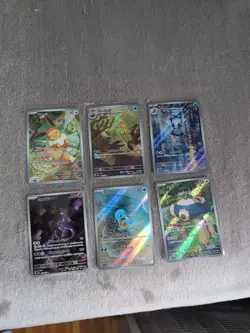 151 Pokemon Card Lot: JP & others(8 cards total) - Image 1