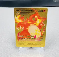 Charizard VMAX 020/189 Darkness Ablaze Gold Foil Pokemon Card - Image 1