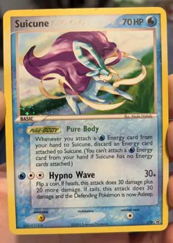 Pokemon TCG Suicune Promo 030 Holo Rare Card - Image 1