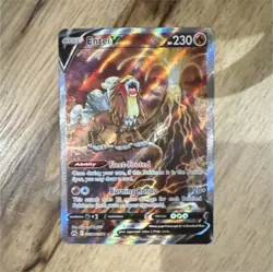 Pokemon Entei V Ultra Rare Full Art Holo Crown Zenith GG36/GG70 Card - Image 1