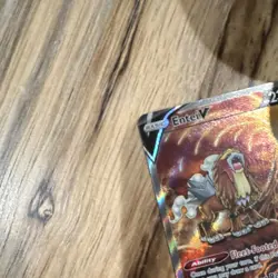 Pokemon Entei V Ultra Rare Full Art Holo Crown Zenith GG36/GG70 Card - Image 2