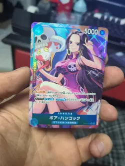 Boa Hancock (Alt Art) OP01-078 SR ONE PIECE Card The Best PRB-01 Japanese - Image 1