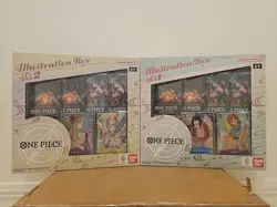 One Piece Trading Card Game: Illustration Box Volume 1 & Volume 2 SEALED - Image 1