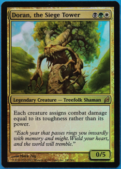 Doran, the Siege Tower FOIL Lorwyn NM Rare CARD (507105) ABUGames - Image 1