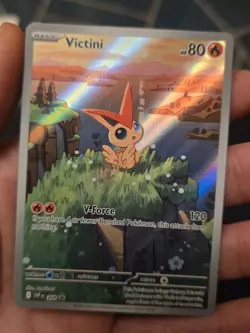 Pokemon TCG Victini SVP 208 Black Star Promo Card (Standard Size) M/NM - Image 1