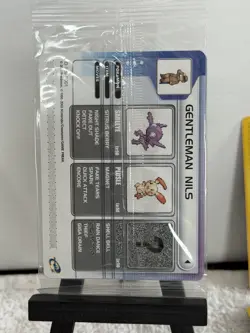 Gentleman Nils Pokemon 2003 Promo NEW SEALED CARD - Image 3