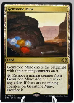 Gemstone Mine 247/261 Dominaria Remastered DMR MTG NM - Image 1