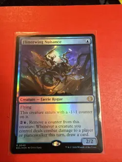 1 x Flitterwing Nuisance - Foil - Lorwyn Eclipsed - NM-Mint - MTG - Image 1