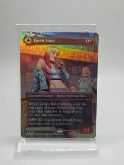 Gwen Stacy (0202) (Borderless) Marvel's Spider-Man Foil - Image 1