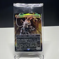 MTG Anti-Venom Horrifying Healer Borderless Foil Spider-Man Promo Sealed - Image 1