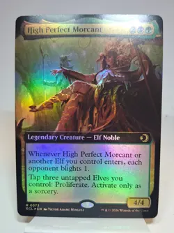 High Perfect Morcant Extended Art FOIL Lorywn Eclipsed MTG Magic the Gathering - Image 1