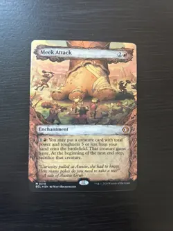 Meek Attack (0319) (Showcase) Lorwyn Eclipsed Foil - Image 1