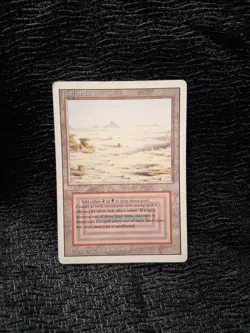 MTG Badlands Dual Land Revised Edition MP Magic the Gathering Vintage - Image 1