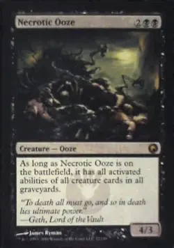 Necrotic Ooze - Scars of Mirrodin: #72, Magic: The Gathering Lp C287 - Image 1