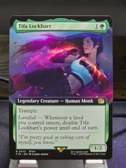 MTG - Tifa Lockhart (0473) Rare (Extended Art) - FINAL FANTASY - Image 1