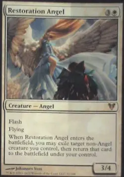Restoration Angel - Avacyn Restored: #32, Magic: The Gathering Lp C283 - Image 1
