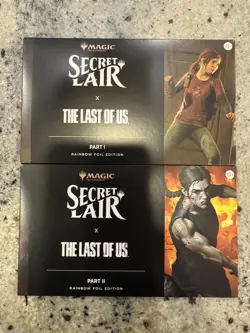 MTG Secret Lair The Last of Us Part 1 and Part 2 Foil set - Image 1