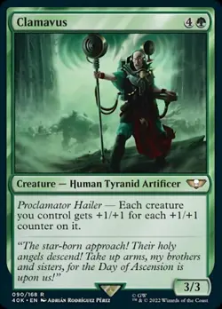 1x Clamavus NM-Mint, English Commander: Warhammer 40,000 MTG Magic - Image 1