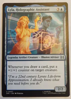 Lyla, Holographic Assistant Marvel's Spider-Man: Eternal-Legal Regular NM+ - Image 1