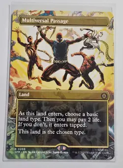 MTG Marvel's Spider-Man Multiverse Passage #206 Rare Regular - Image 1