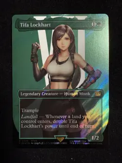 Tifa Lockhart (Borderless) (Surge Foil) Final Fantasy Foil 0536 - Image 1
