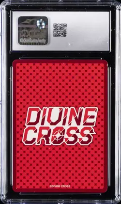 2024 DIVINE CROSS JPN HOLOFOIL ENCHANTING FEATHER SARAQAEL CGC 10 GEM MINT - Image 2