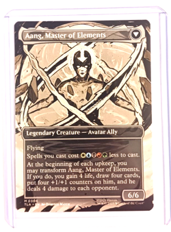 2025 MTG Avatar #M 0308 Avatar Aang Boarderless Mythic NM!!! - Image 4